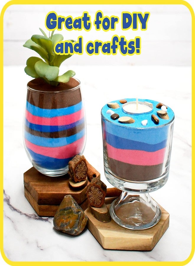 Ready 2 Learn Colored Sand - Brown - 2.2 lbs - Play Sand for Kids - Perfect for Arts and Crafts, Sensory Bins, Wedding Decorations and Vase Filler - Image 3